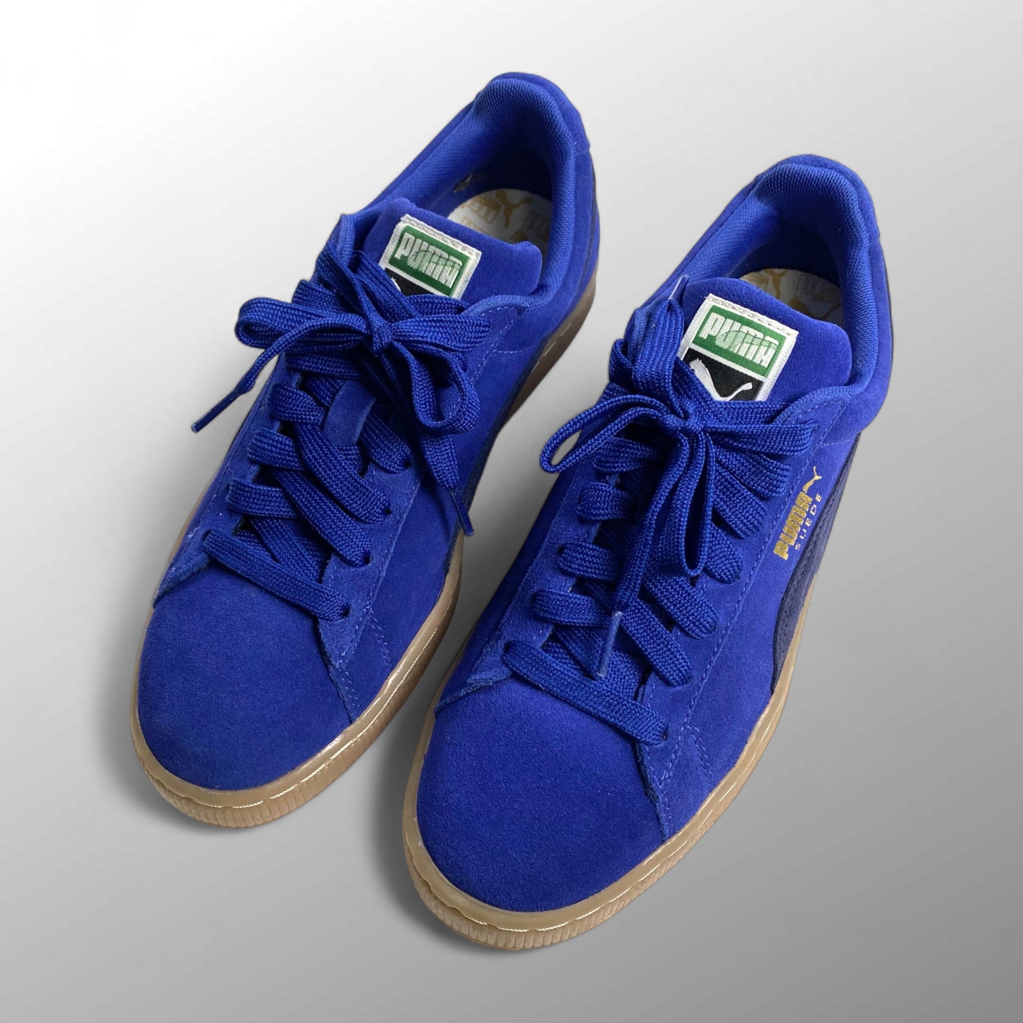 PUMA プーマ / SUEDE CLASSIC COASTAL ローカットスニーカー ブルー SIZE:27cm
