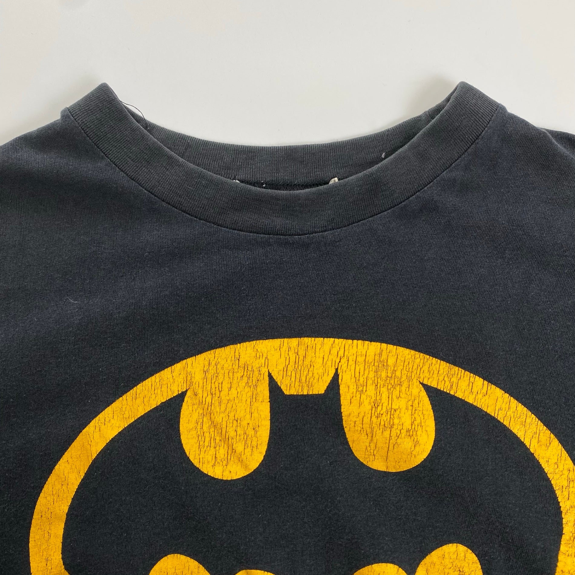 89年 BATMAN バットマン / ヴィンテージ 89年ビデオ発売記念 Tシャツ SIZE：M程度