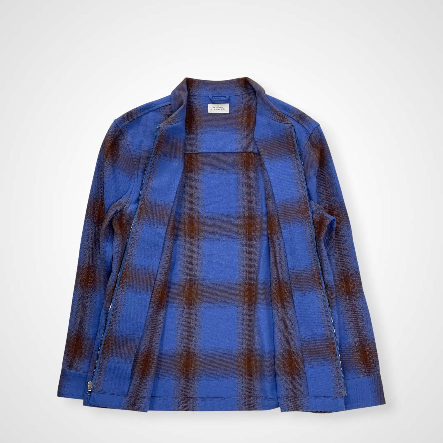 SATURDAYS NYC サタデーズ ニューヨークシティ / オンブレジップジャケット 参考定価：23,000+tax SIZE:L