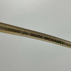 Mark McNairy x GLCO[Garrett Leight] マークマクナリ― ギャレットライト / コラボサングラス ベージュ×ライトグリーン 度なしカラーレンズ入り SIZE:46□23