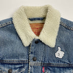 Levi's × MICKEY MOUSE リーバイス ミッキーマウス DISNEY ディズニー / コラボ トラッカージャケット ランチジャケット ミッキー90周年 参考定価：15,000+tax SIZE:S
