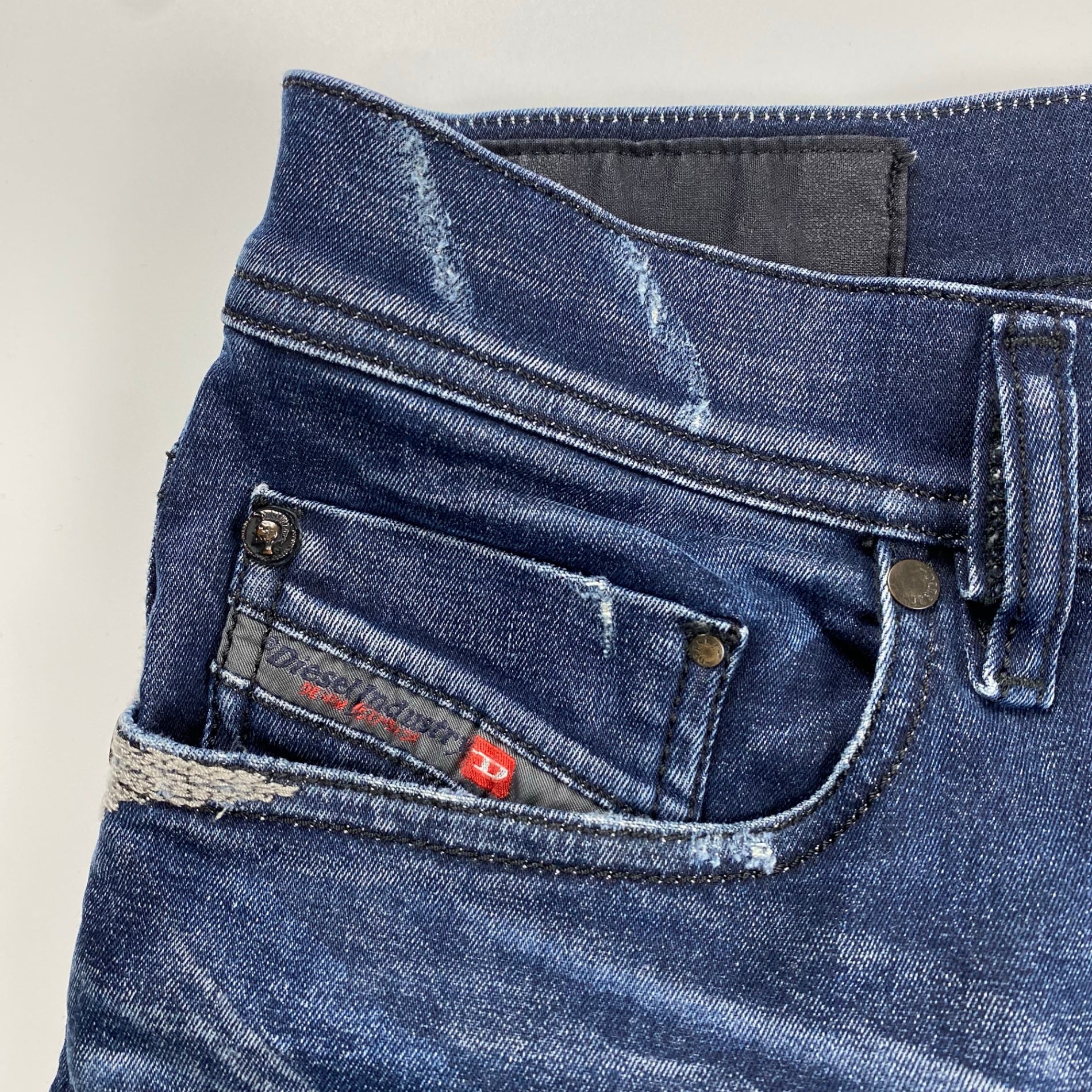 DIESEL ディーゼル / TEPPHAR ダメージ加工 デニムパンツ 0838V SIZE：W31 L32