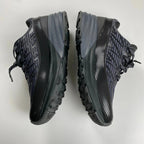 EMPORIO ARMANI エンポリオ アルマーニ / ローカットスニーカー ロゴ 厚底 ネイビー×ブラック 参考定価：45,000程度 SIZE:26cm程度