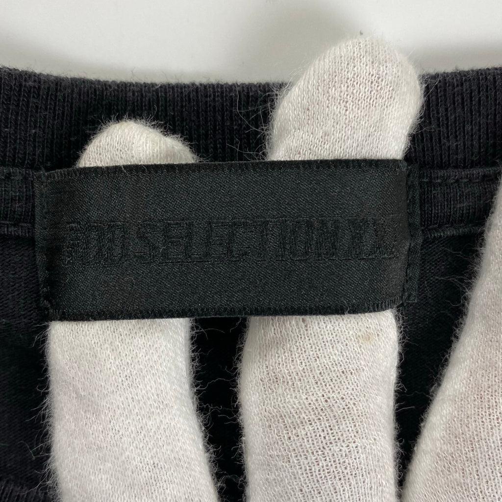 GOD SELECTION XXX / グラフィックTEE ブラック 参考定価：12,000+tax SIZE:XL