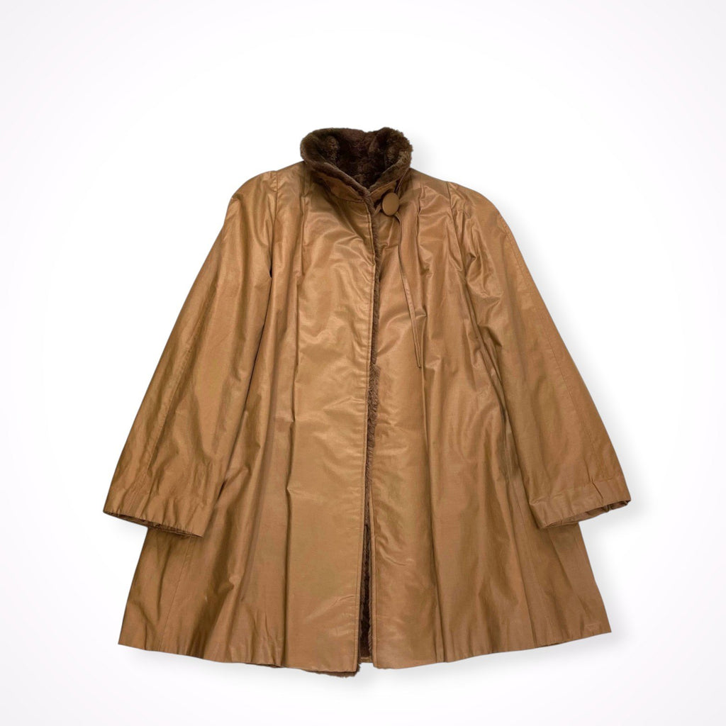 FENDI alta moda pronta / 70s ヴィンテージファーコート カール・ラガーフェルド期 CIWIFURS 参考定価：1,000,000程度 SIZE：L程度