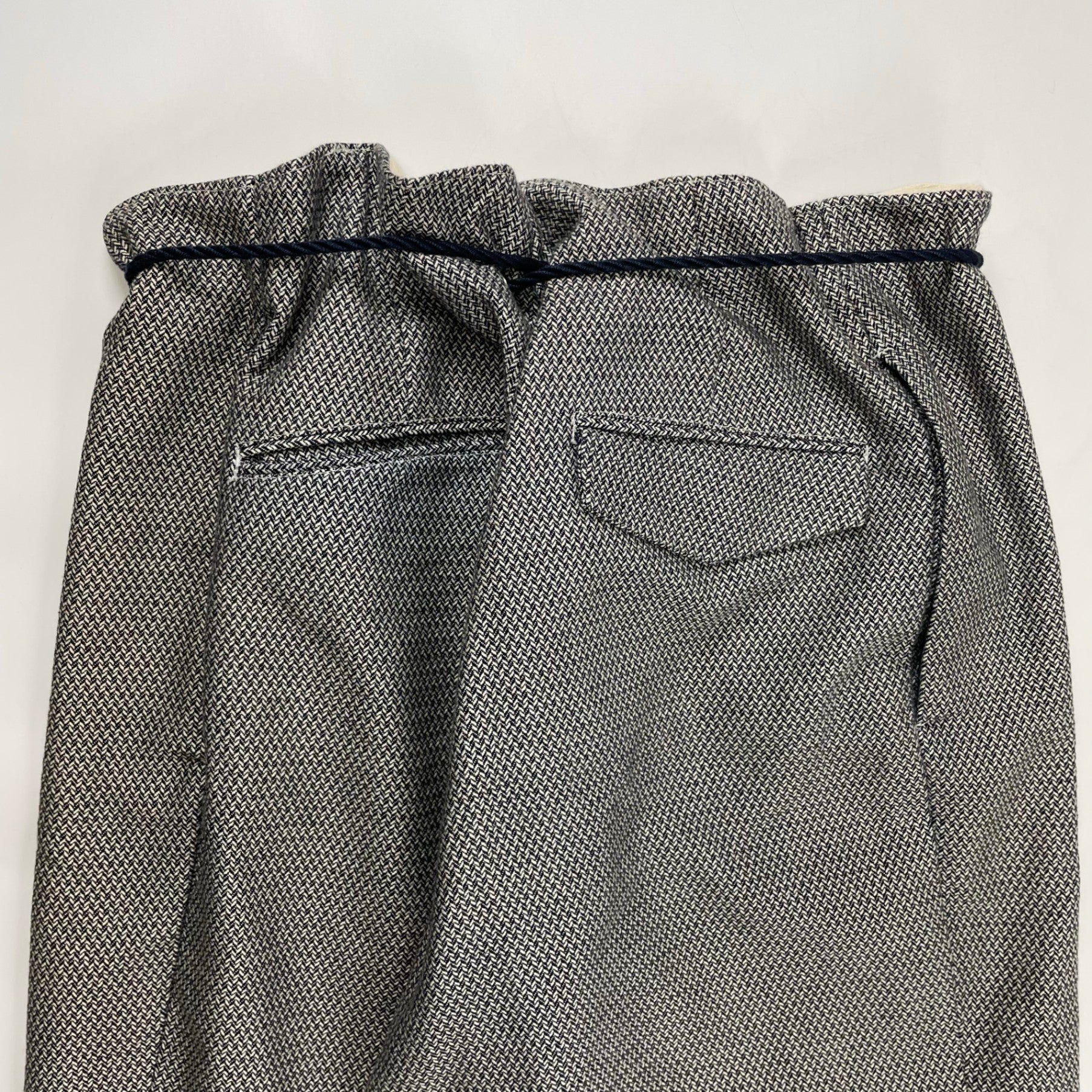 The SAKAKI / インディゴ染め袴ワイドパンツ 参考定価：35,000程度 SIZE:M