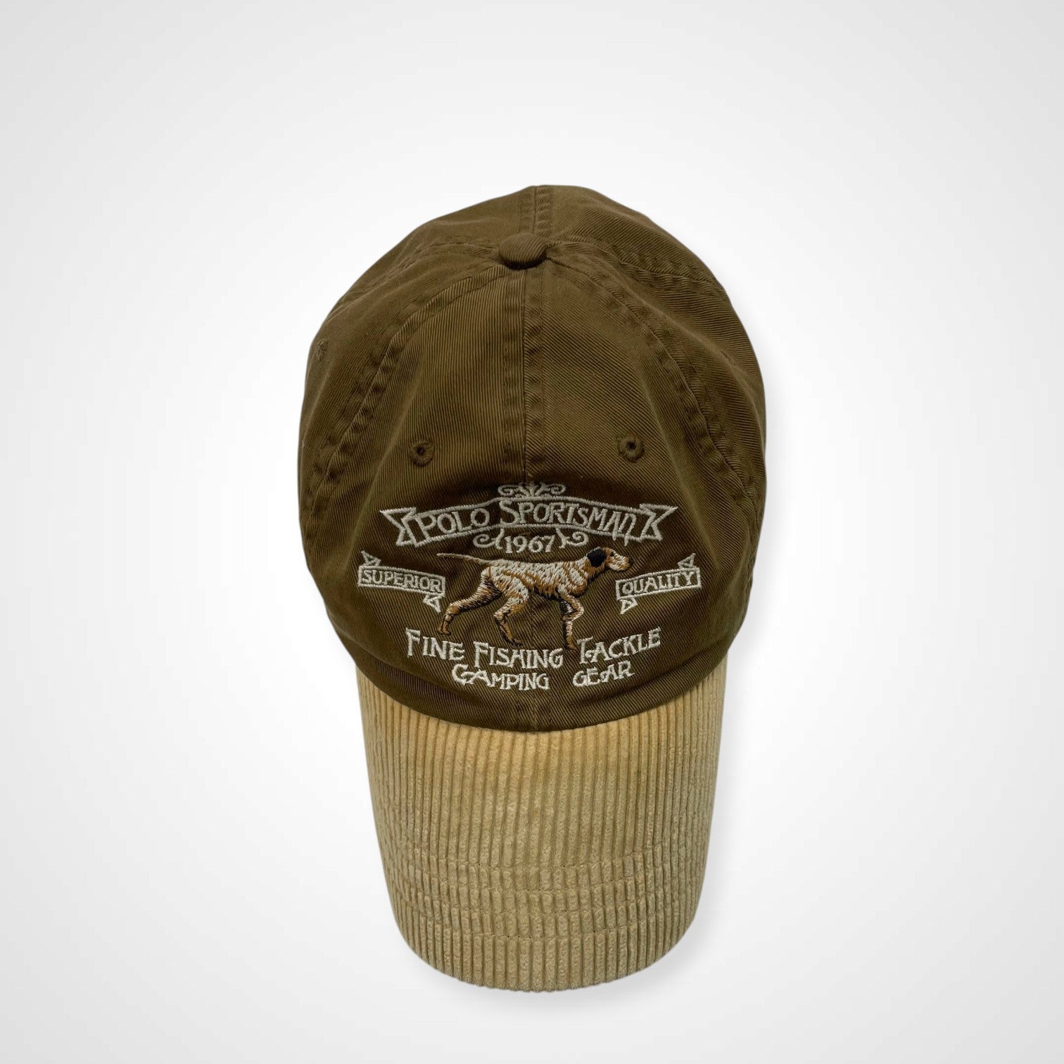 Polo by Ralph Lauren ポロバイ ラルフローレン / 90s POLO SPORTSMAN コーデュロイキャップ NY5番街限定