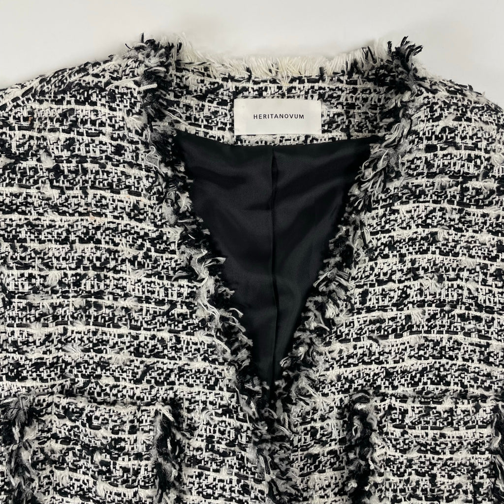 HERITANOVUM / スプリングツイードベスト Oggi掲載品 参考定価：58,000+tax SIZE：FREE