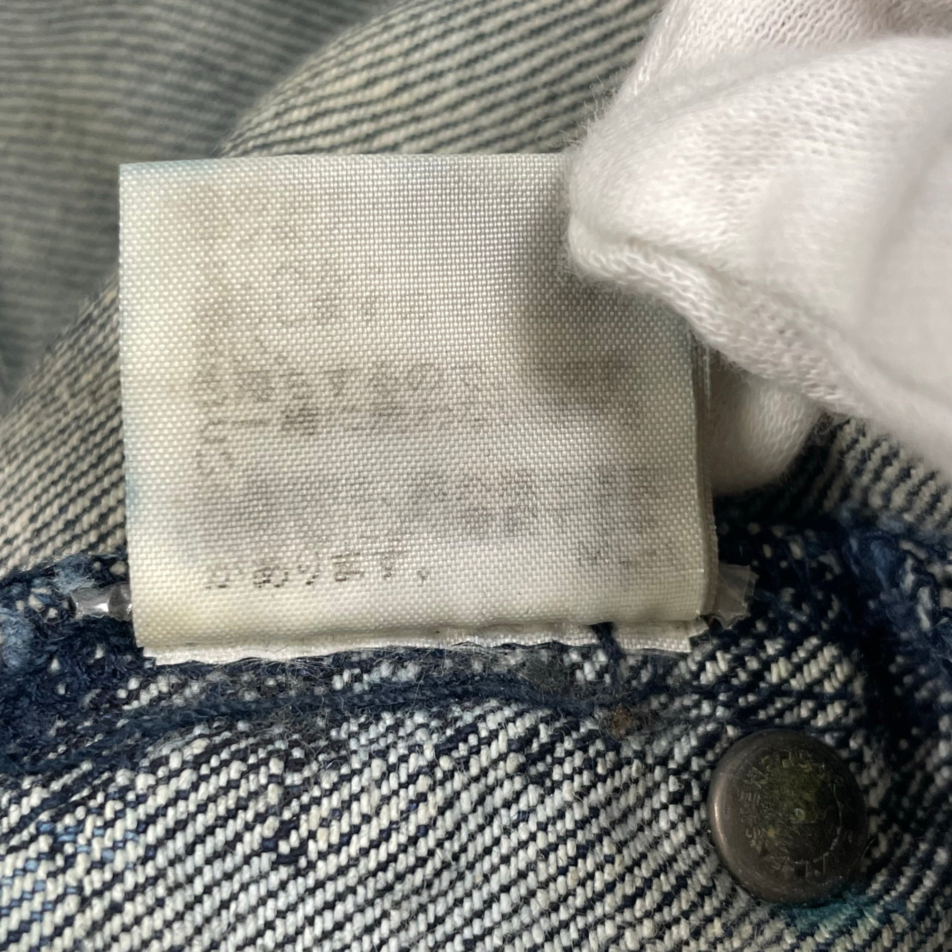 ISSEY MIYAKE A-POC INSIDE イッセイミヤケ / GALAXYジャガードデニムパンツ SIZE：2