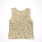 DONNA KARAN NEWYORK / ヴィンテージ スパンコールアンサンブルカーディガン SIZE:S