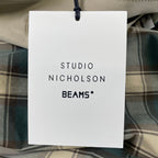 BEAMS PLUS × STUDIO NICHOLSON / PETER RAINCOAT ガーメントケース付 参考定価：130,000+tax SIZE:S