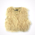American Rag Cie / チベットラムファーベスト SIZE:M程度
