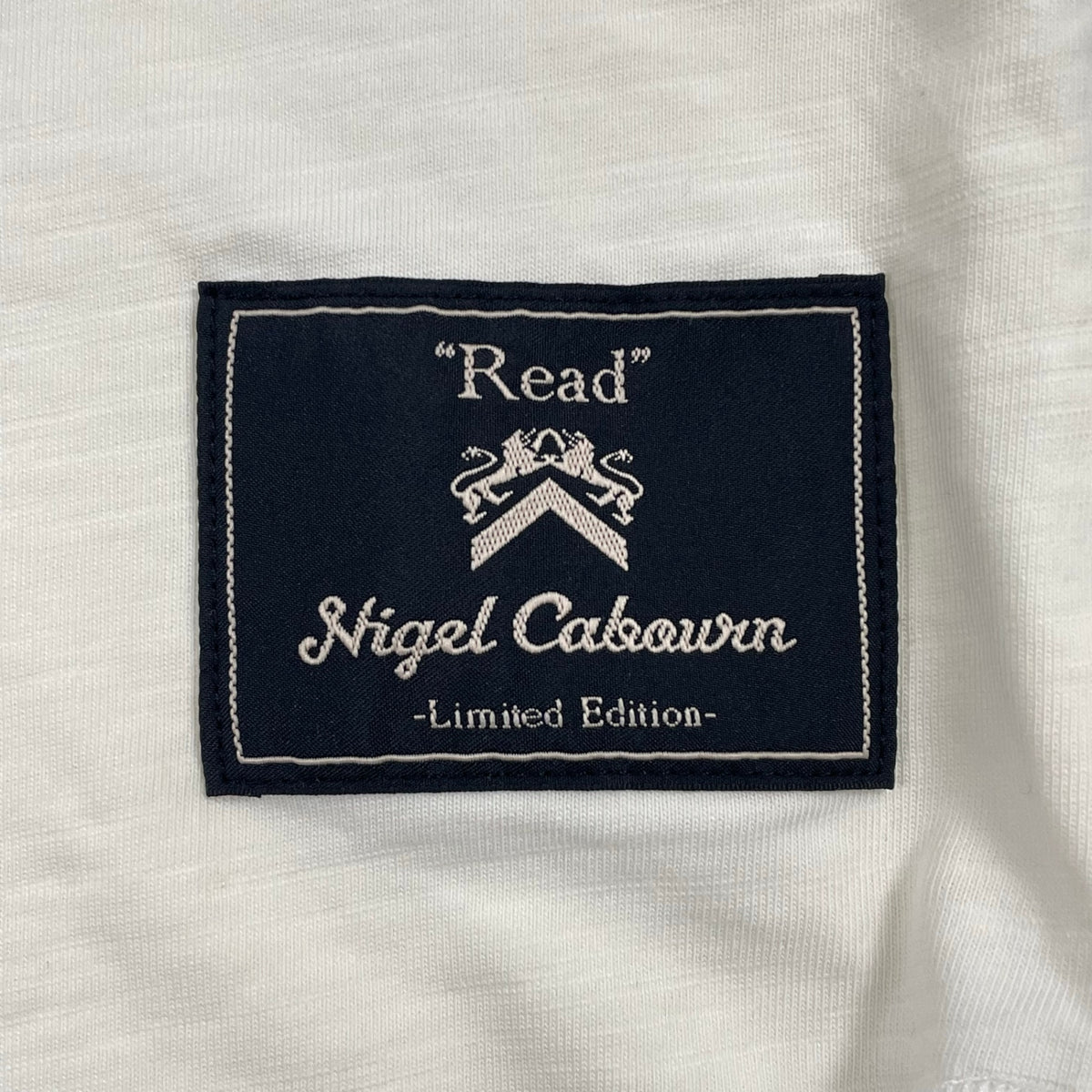 Nigel Cabourn / Biography Book T-Shirt 限定品 SIZE：52