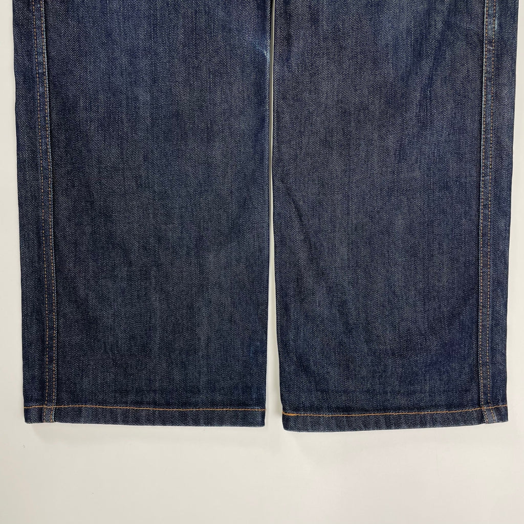 COMME des GARCONS HOMME / 11SS ブラックウォッチ切替デニムパンツ SIZE:XS