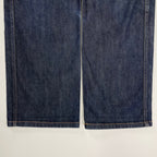 COMME des GARCONS HOMME / 11SS ブラックウォッチ切替デニムパンツ SIZE:XS