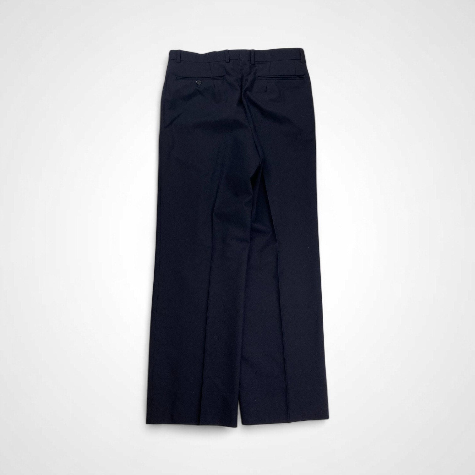 Christian Dior MONSIEUR クリスチャンディオール ムッシュ / ヴィンテージスラックス 2タック ネイビー SIZE:W82