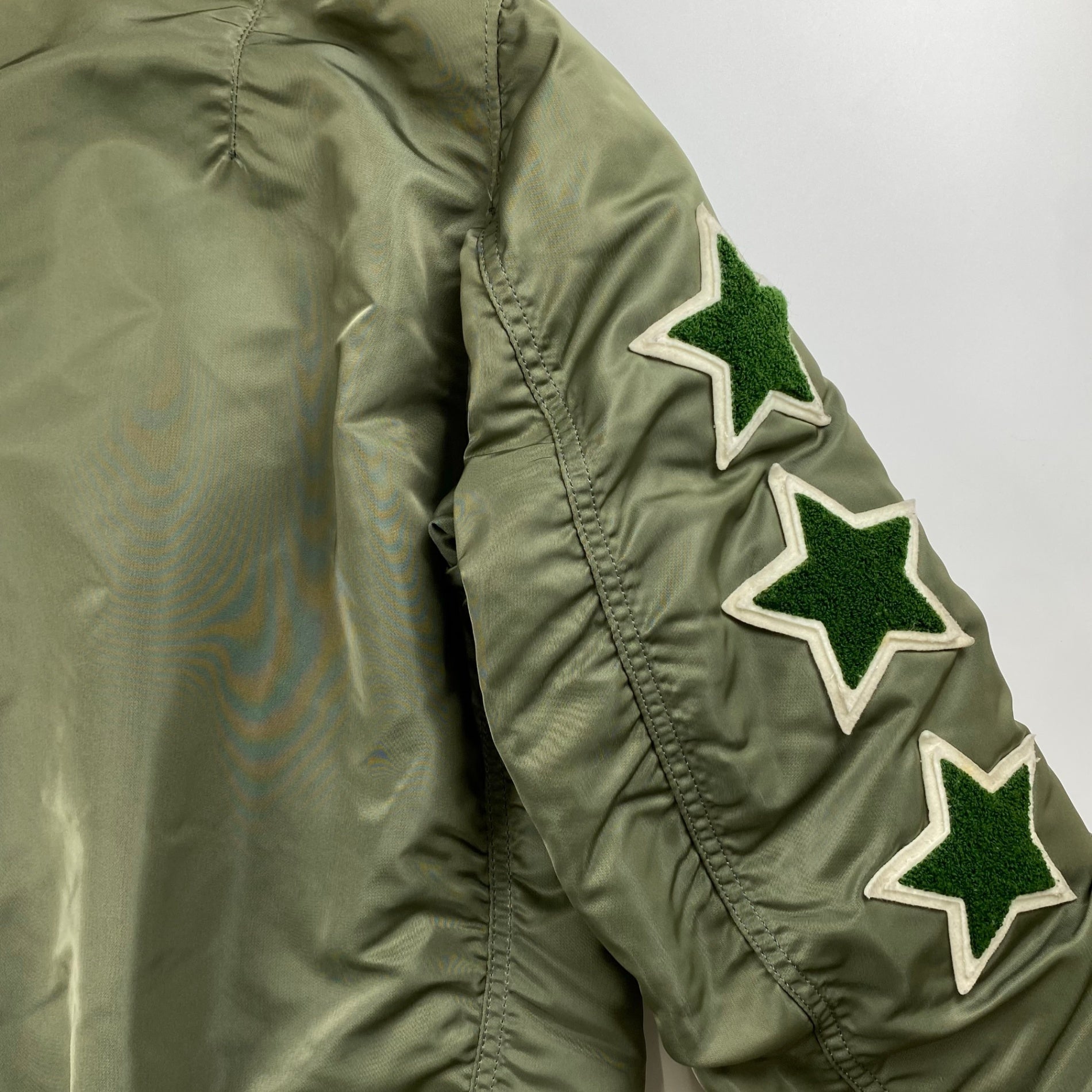 藤原ヒロシ MAJOR FORCE メジャーフォース / 10th Anniversary MA-1 ジャケット SIZE:medium-tall