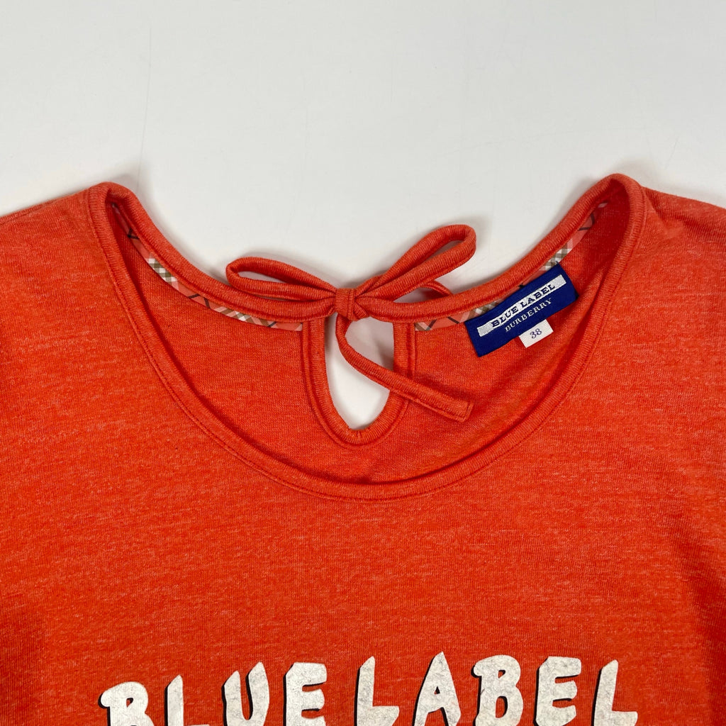 BURBERRY BLUE LABEL / ロゴプリントカットソー 参考定価：11,000程度 SIZE:38