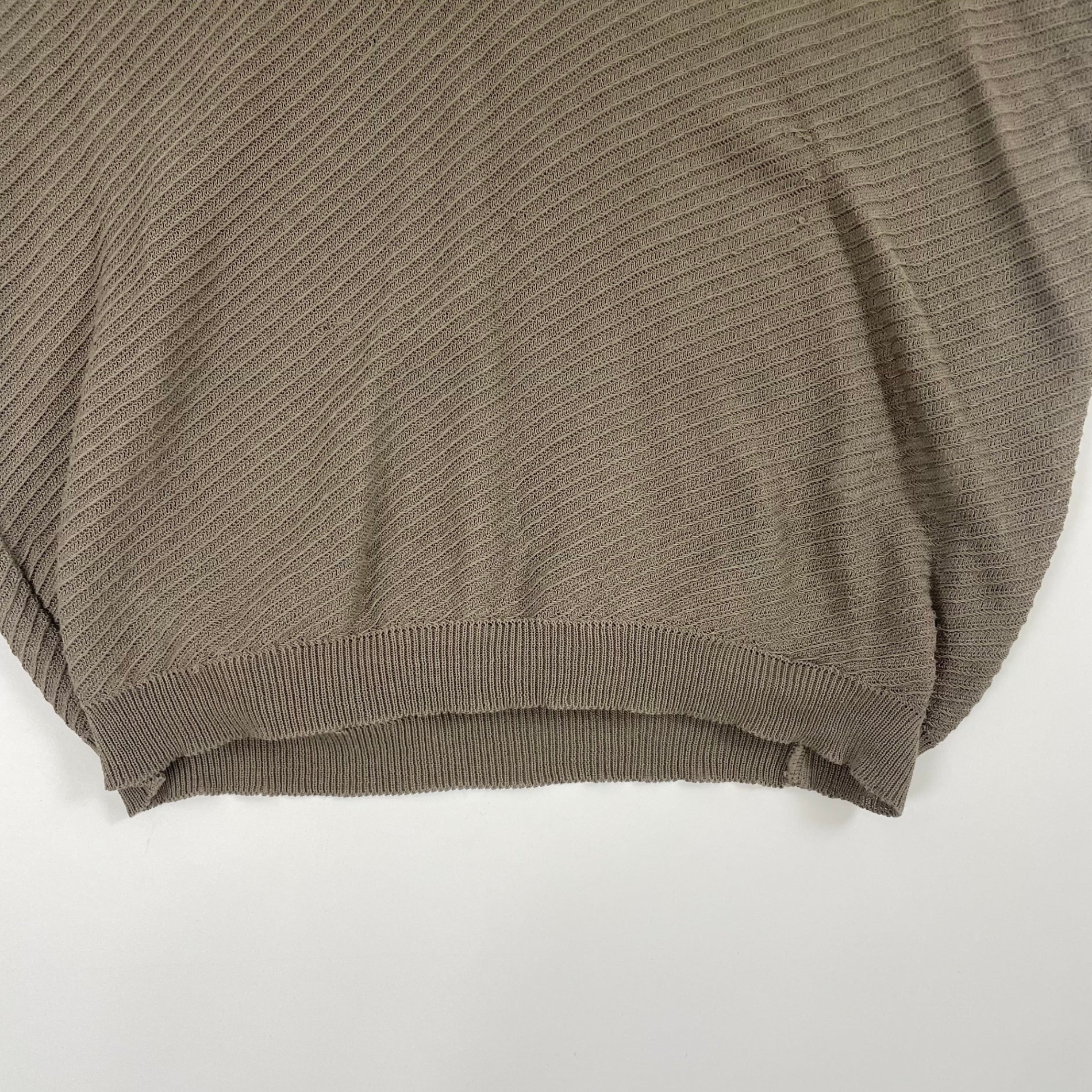 AGNONA / コットンニットベスト 参考定価：100,000程度 SIZE:40