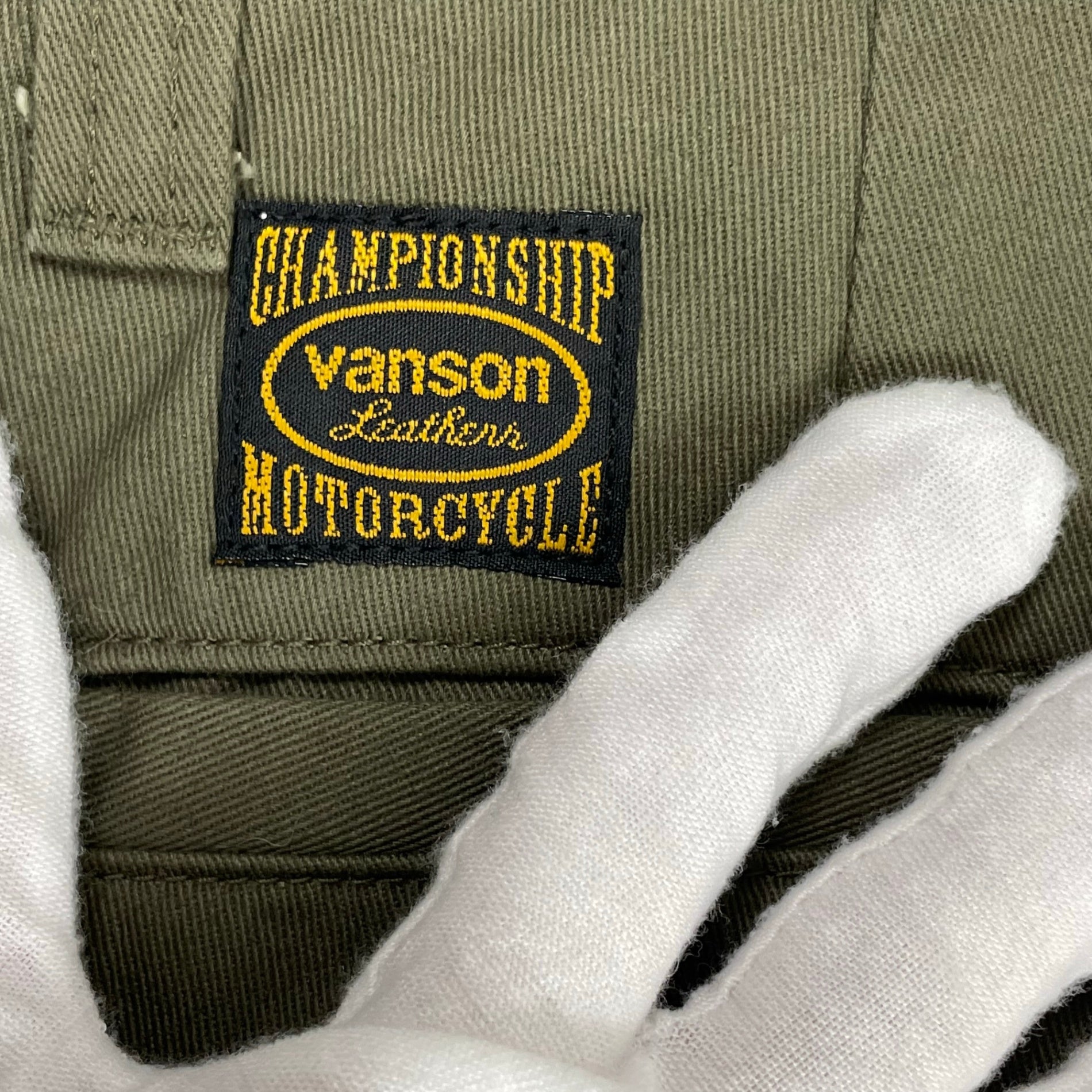 vanson / クロスボーンコットンチノパンツ 参考定価：13,800+tax SIZE:W32