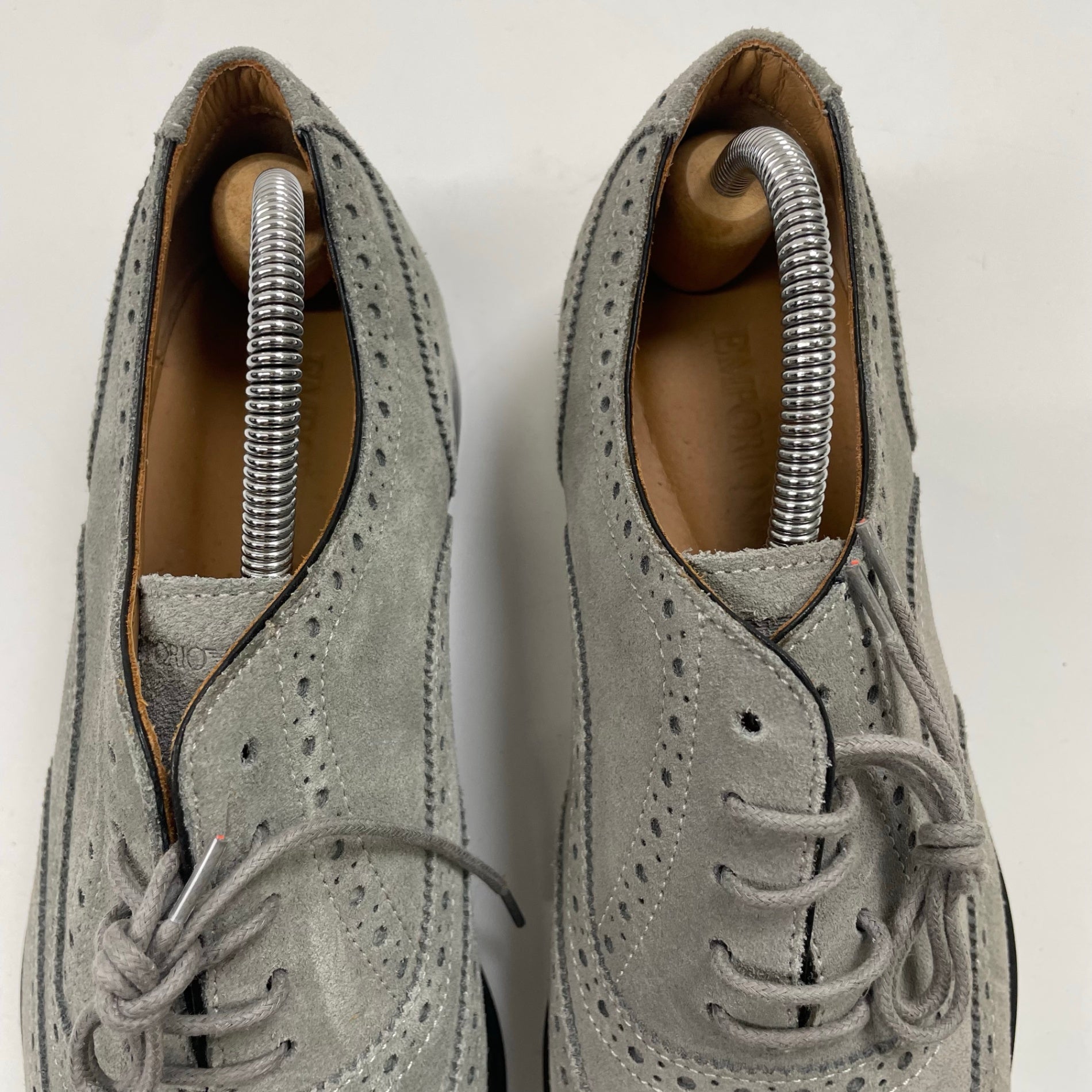 EMPORIO ARMANI エンポリオ アルマーニ / スウェードレザーシューズ 試着程度 参考定価：55,000程度 SIZE:5(24.5cm程度)