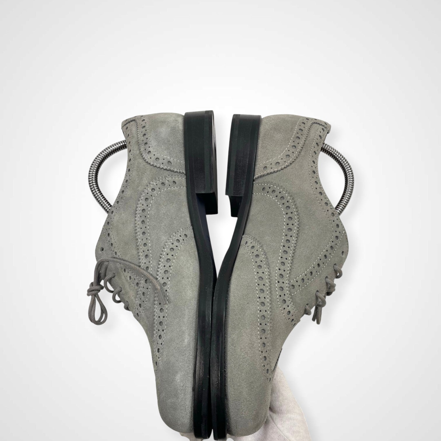 EMPORIO ARMANI エンポリオ アルマーニ / スウェードレザーシューズ 試着程度 参考定価：55,000程度 SIZE:5(24.5cm程度)