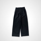 Ballsey ボールジー / ライトカルゼ ストレートパンツ ブラック 未使用品 参考定価：17,000+tax SIZE:34