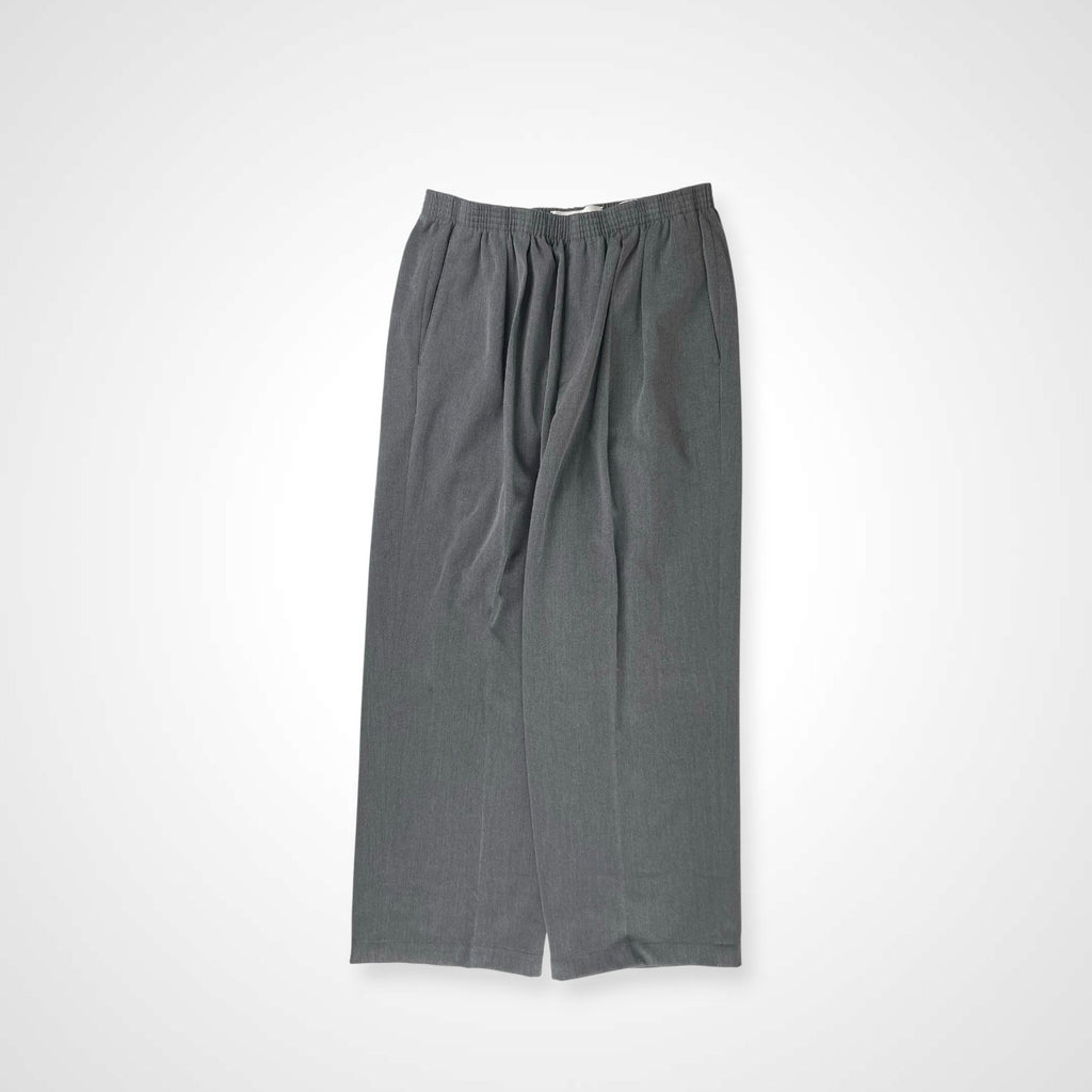 CellarDoor セラードアー / ポリエステル イージースラックス グレー MADE IN ITALY 参考定価：25,000+tax SIZE:46