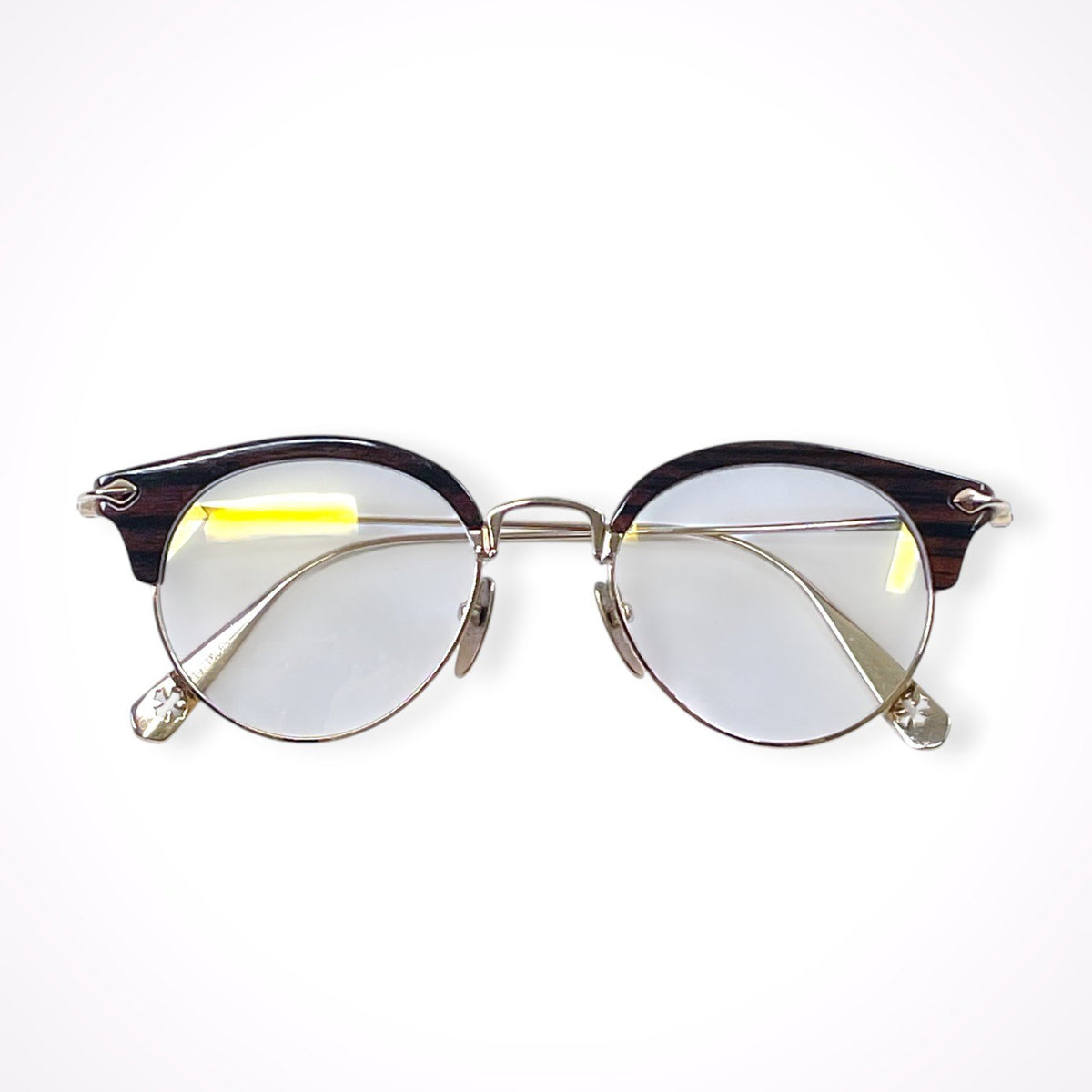 CHROME HEARTS / SLUNTRADICTION Ⅱ サングラス 度なしライトブルーレンズ