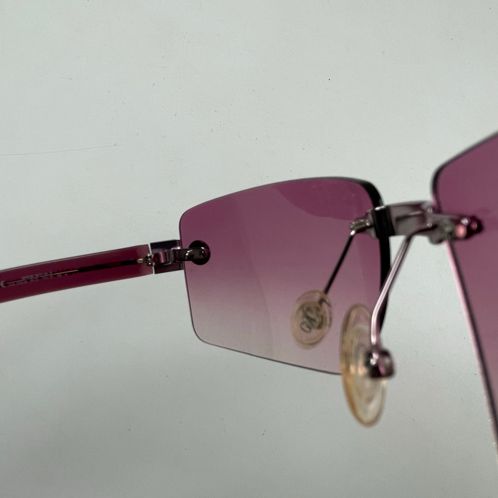 GIORGIO ARMANI / リムレスサングラス 参考定価：58,000程度 SIZE:70□14 115
