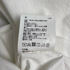 AMBUSH アンブッシュ / Back Logo Over Shirt ロゴ 半袖 シャツ ホワイト×ブラック SIZE：48(L程度)