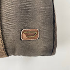 DIESEL / ヴィンテージキャンバスショルダーバッグ ブラック