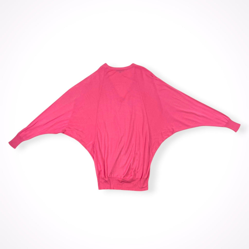 green(HYKE) / シルク100％ バルーンカーディガン 参考定価：28,000程度 SIZE:1