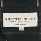SHUTTLE NOTES / ソフトツイルオープンカラーシャツ 参考定価：18,000程度 SIZE:L