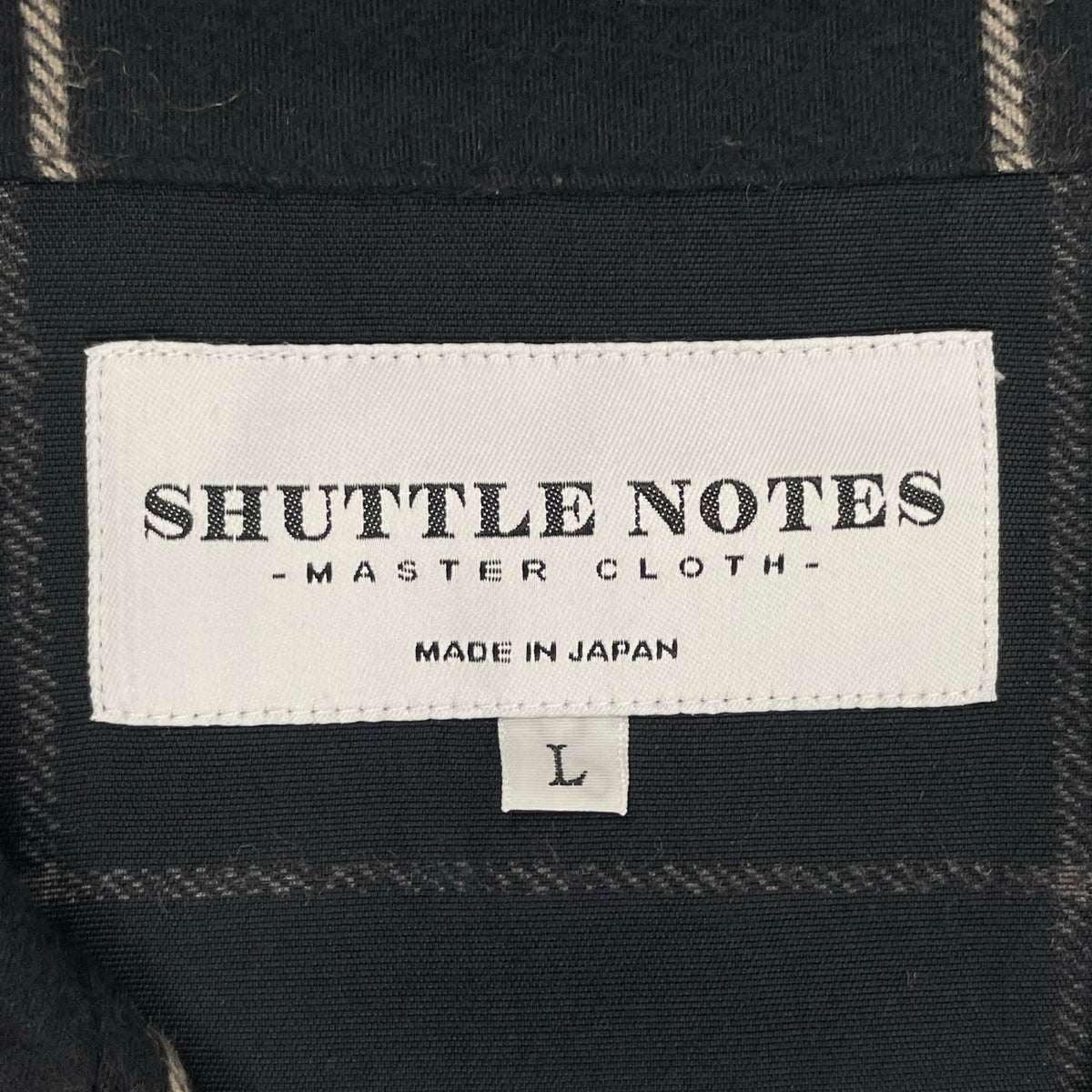 SHUTTLE NOTES / ソフトツイルオープンカラーシャツ 参考定価：18,000程度 SIZE:L