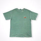 Super Market / 鴨刺繍TEE SIZE：XL