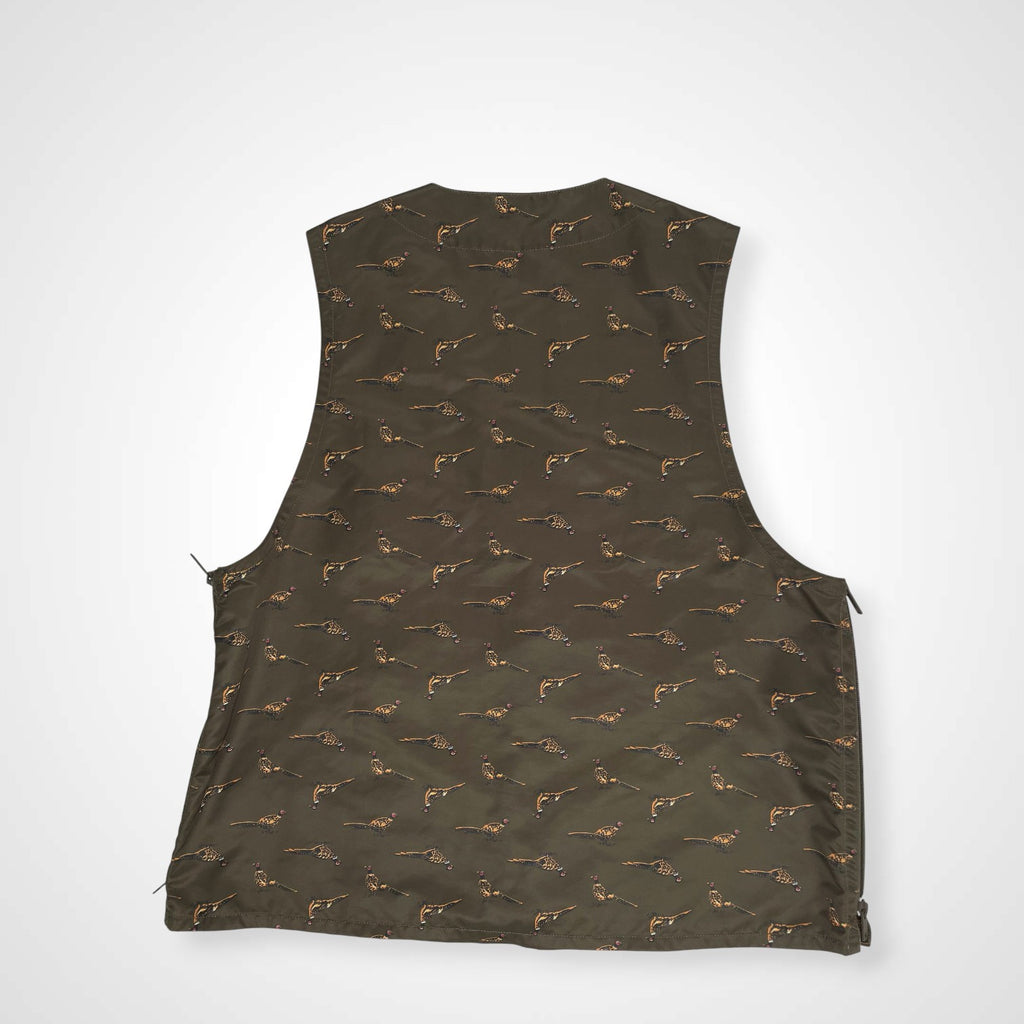 BEAMS PLUS ビームスプラス / Adventure Vest Polyester Animal Print 参考定価：28,000+tax SIZE:M