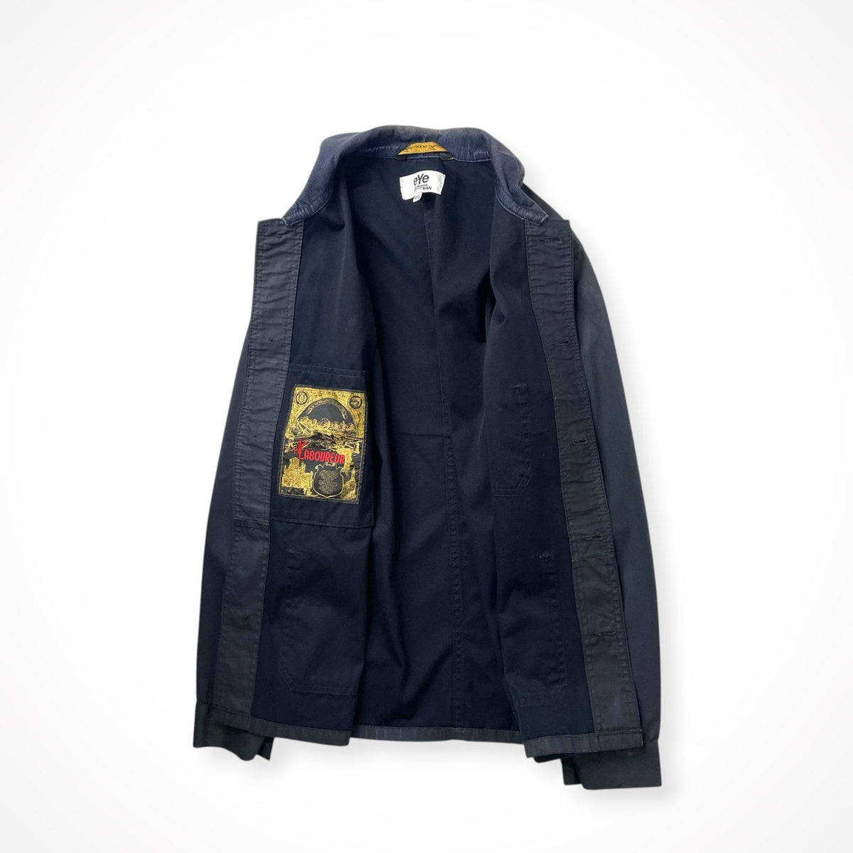 eye JUNYA WATANABE COMME des GARCONS MAN ×  Le LABOUREUR / 11SS フレンチファブリックカバーオールワークジャケット SIZE:XS