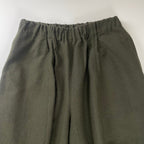 Curensology カレンソロジー / コットンウールドロストパンツ カーキ 参考定価：26,000+tax SIZE:FREE