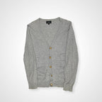 A.P.C. アーペーセー / カシミヤMIXカーディガン 水牛ボタン 参考定価：28,000程度 SIZE:XS