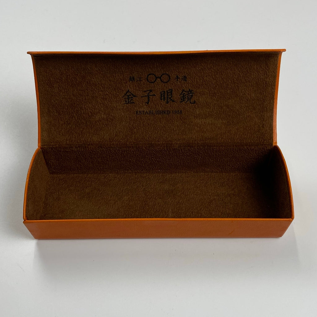 【美品】 金子眼鏡 × 泰八郎謹製 職人シリーズ / PREMIER VII 伊達メガネ クリアグレーフレーム 度なしクリアレンズ 参考定価：58,000+tax