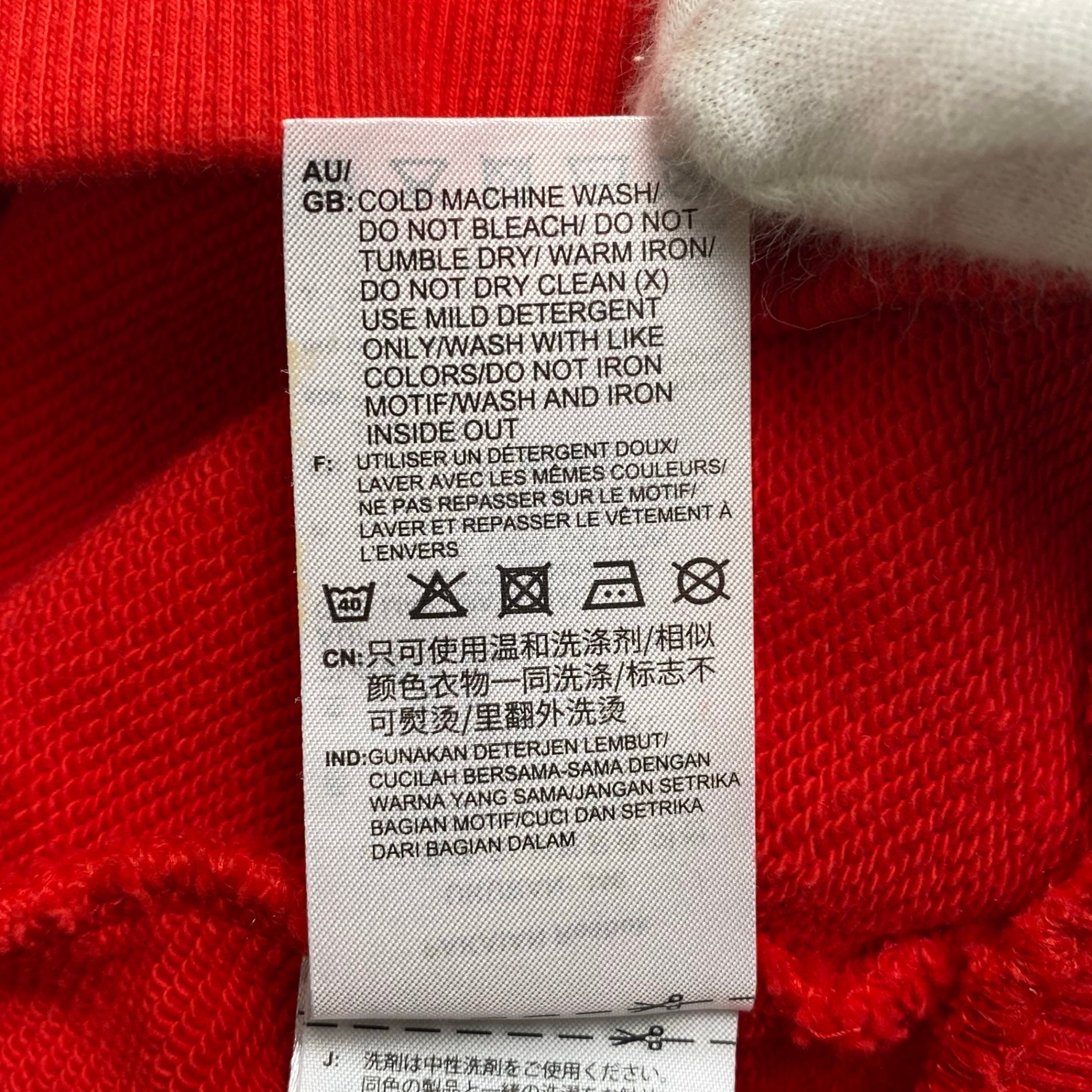 REEBOK × PYER MOSS リーボック パイアー モス / コラボ クロップド プルオーバーパーカー 参考定価：19,000+tax SIZE:M