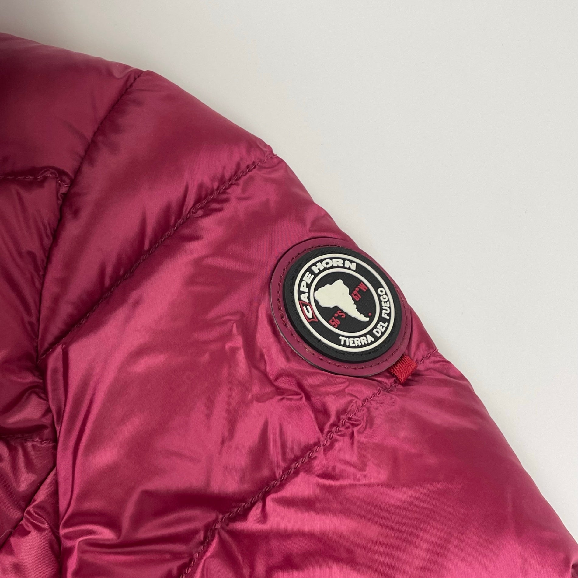 CAPE HORN ケープホーン / TIERRA SRL ダウンジャケット レッド 参考定価：70,000+tax SIZE:42