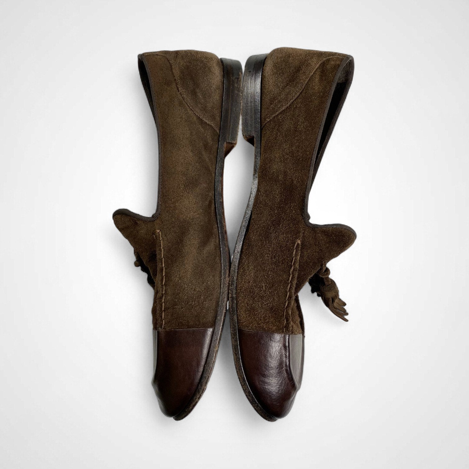 ALBERTO FASCIANI  アルベルト ファッシアーニ / レザー×スウェード切替ローファー 参考定価：70,000程度 SIZE：41(26.5程度)