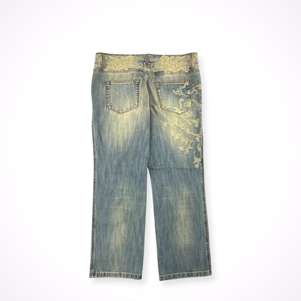 ERMANNO SCERVINO / ジャガードデニムパンツ 参考定価：120,000程度 SIZE：42