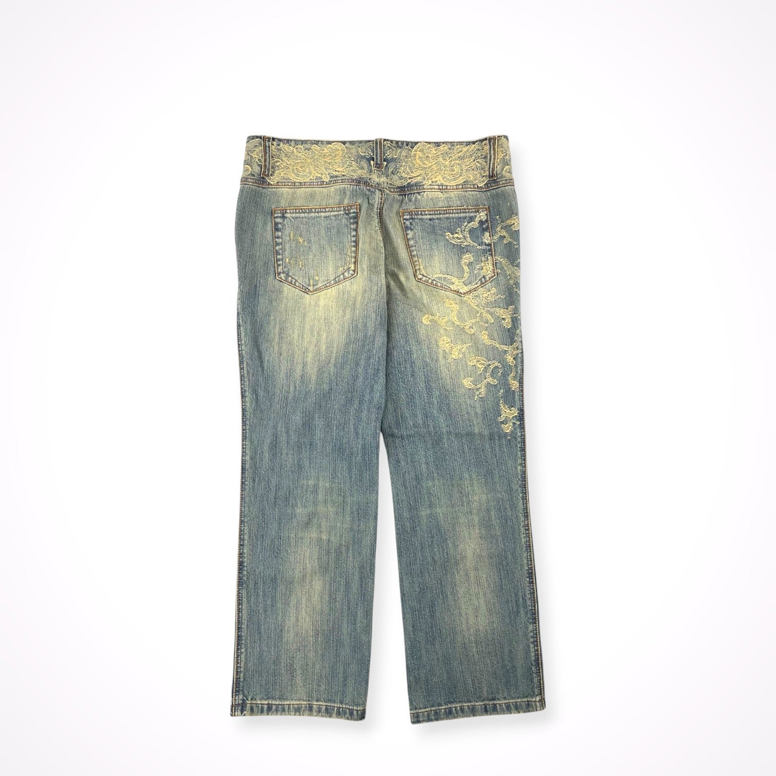 ERMANNO SCERVINO / ジャガードデニムパンツ 参考定価：120,000程度 SIZE：42