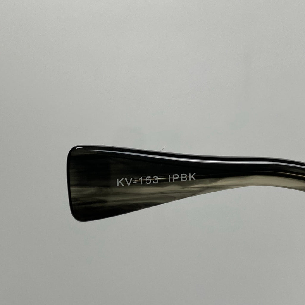 金子眼鏡 VINTAGEライン / 2ブリッジ スクエア ブラック 度なしクリアレンズ 参考定価：42,000+tax