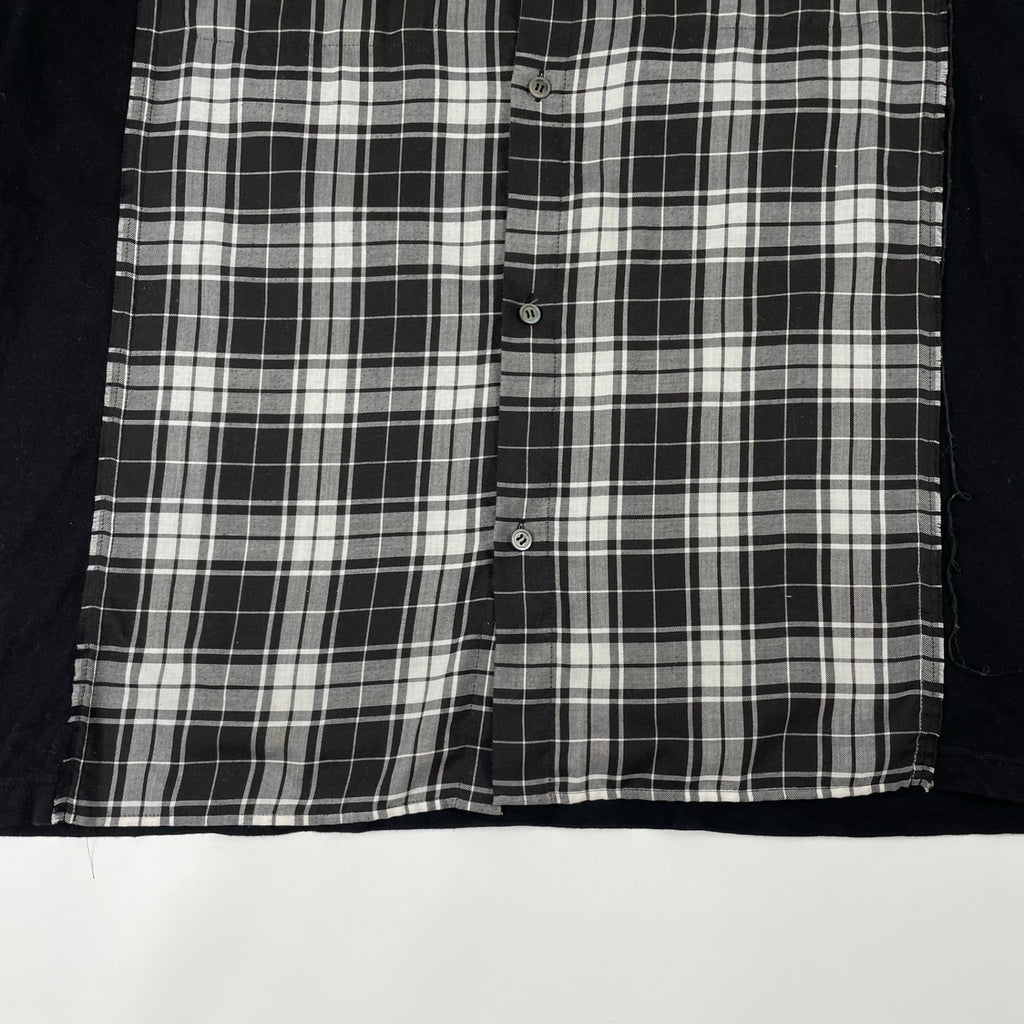 Undercoverism / 23SS PeツイルCK/天竺切替半袖シャツ SIZE:4