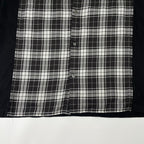 Undercoverism / 23SS PeツイルCK/天竺切替半袖シャツ SIZE:4