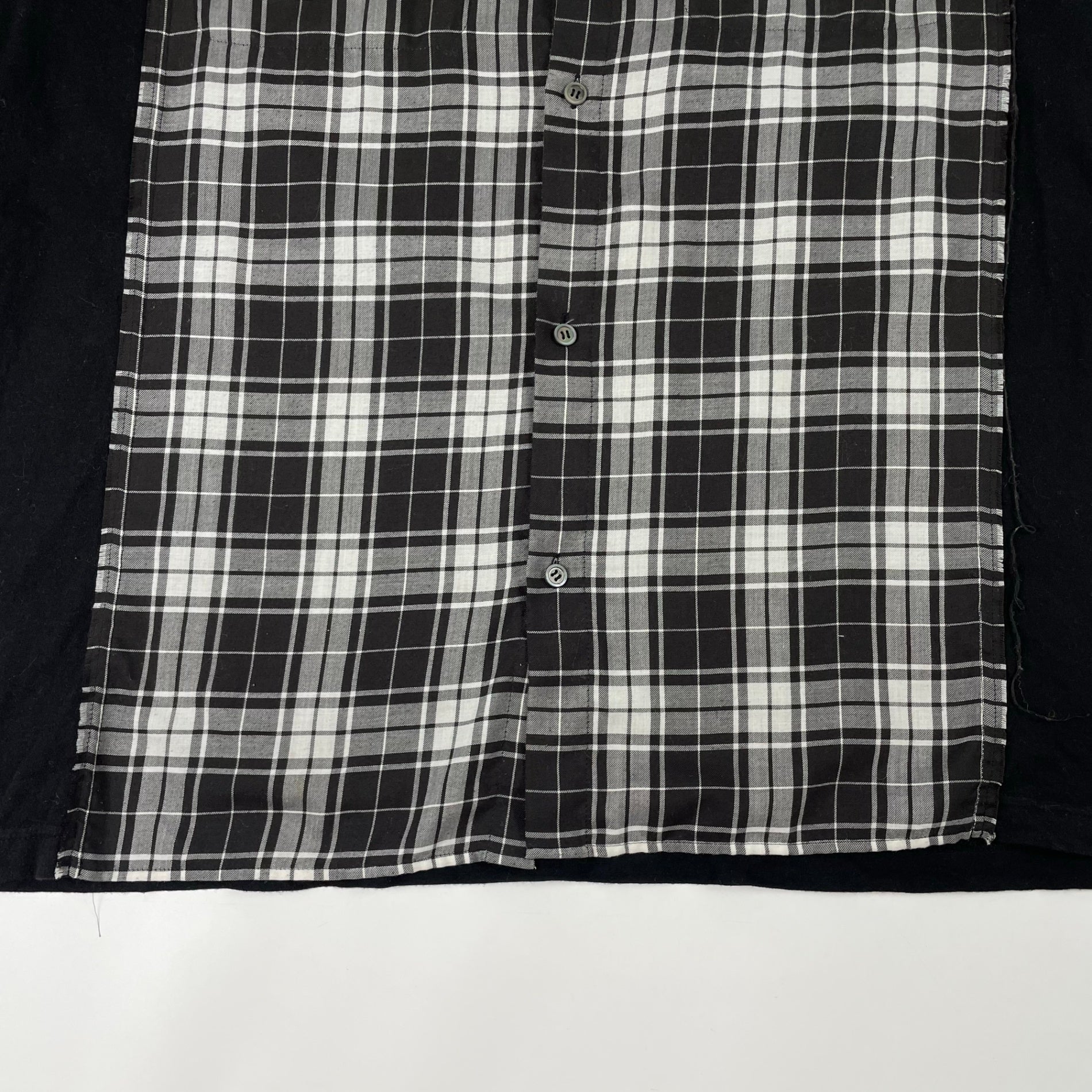Undercoverism / 23SS PeツイルCK/天竺切替半袖シャツ SIZE:4